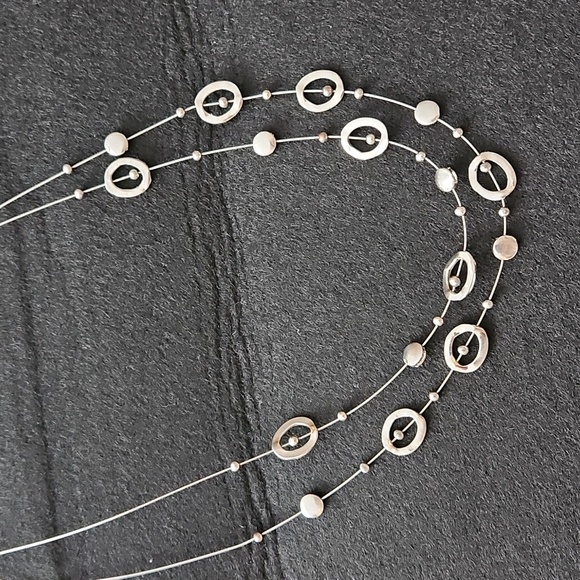 Silver Plated Necklace - Picture 4 of 10